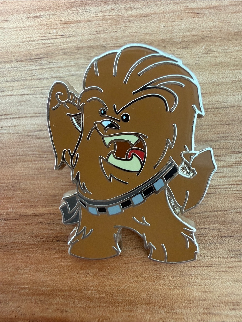 Star Wars Chewbacca Brown Enamel Pin